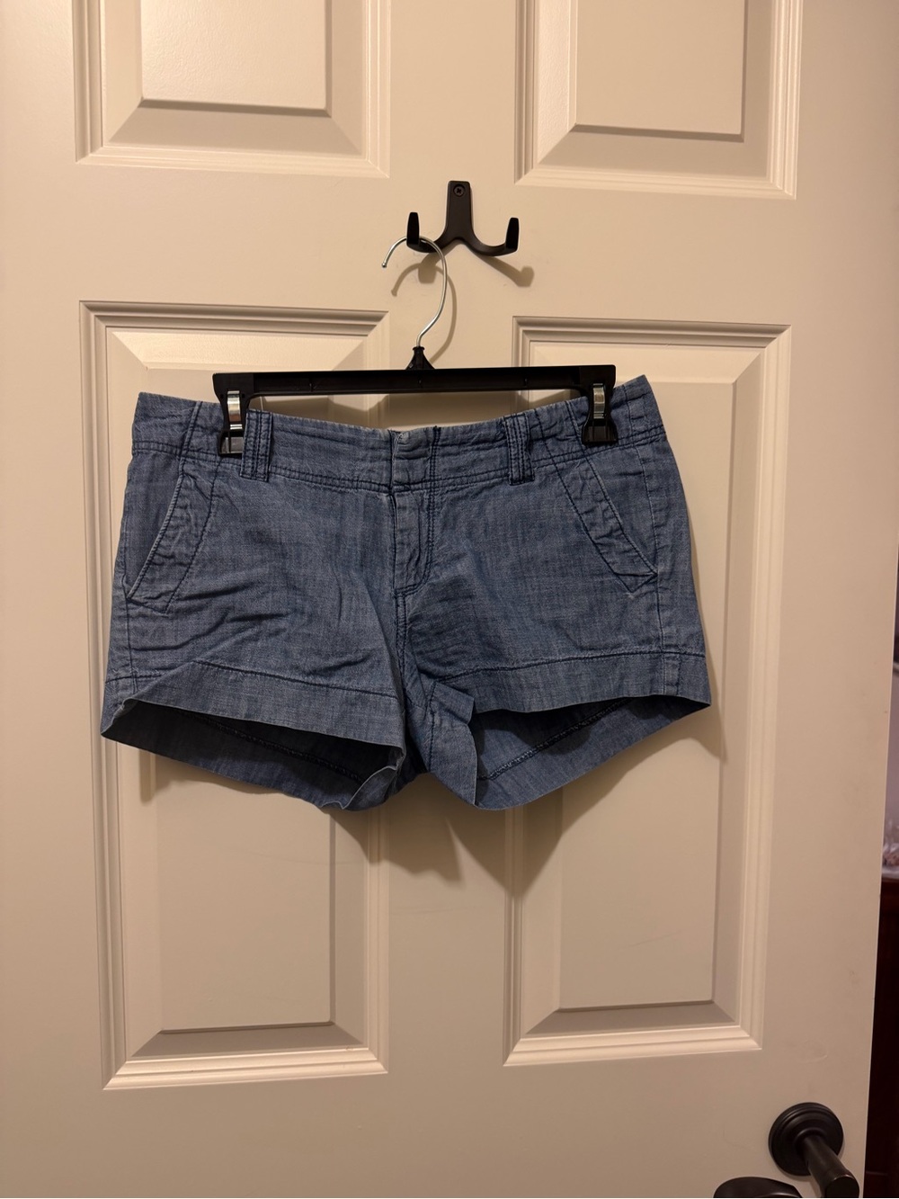 Old Navy Blue Chambray Shorts